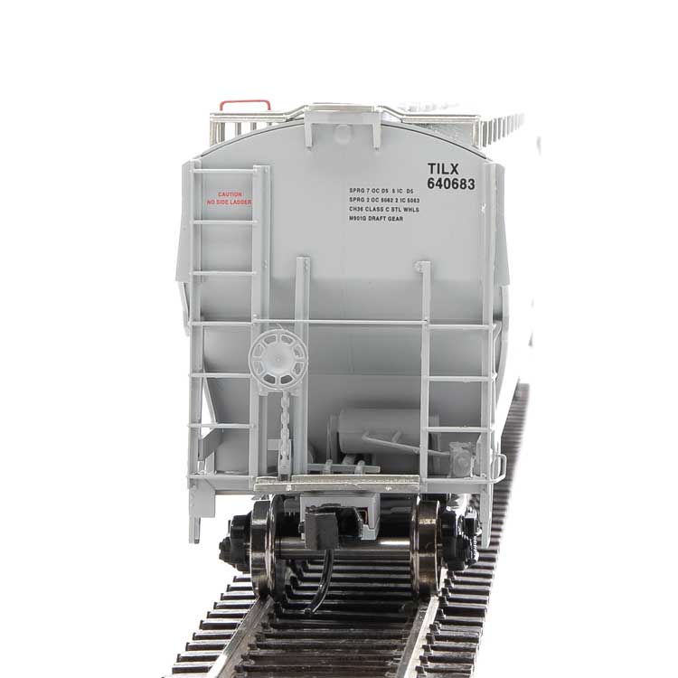 Walthers Proto 920-105864 HO Scale 67' Trinity 6351 4 Bay Hopper Trinity Leasing TILX 640683