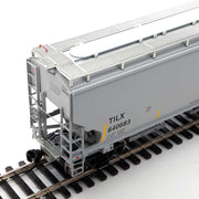 Walthers Proto 920-105864 HO Scale 67' Trinity 6351 4 Bay Hopper Trinity Leasing TILX 640683