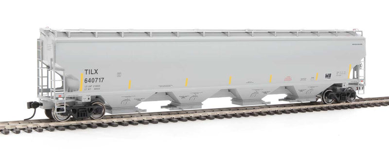 Walthers Proto 920-105865 HO Scale 67' Trinity 6351 4 Bay Hopper Trinity Leasing TILX 640717