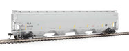 Walthers Proto 920-105866 HO Scale 67' Trinity 6351 4 Bay Hopper Trinity Leasing TILX 640748