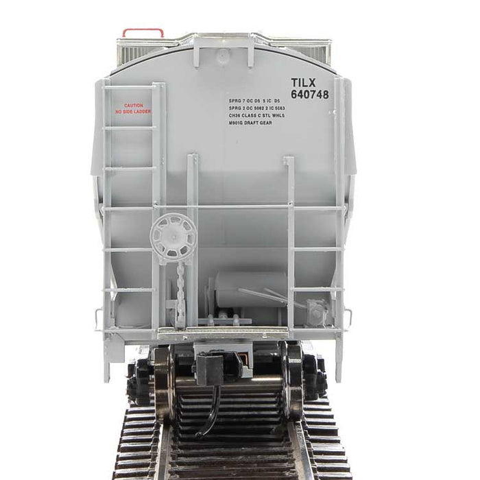 Walthers Proto 920-105866 HO Scale 67' Trinity 6351 4 Bay Hopper Trinity Leasing TILX 640748
