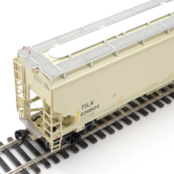 Walthers Proto 920-105867 HO Scale 67' Trinity 6351 4 Bay Hopper Vera Sun TILX 639824
