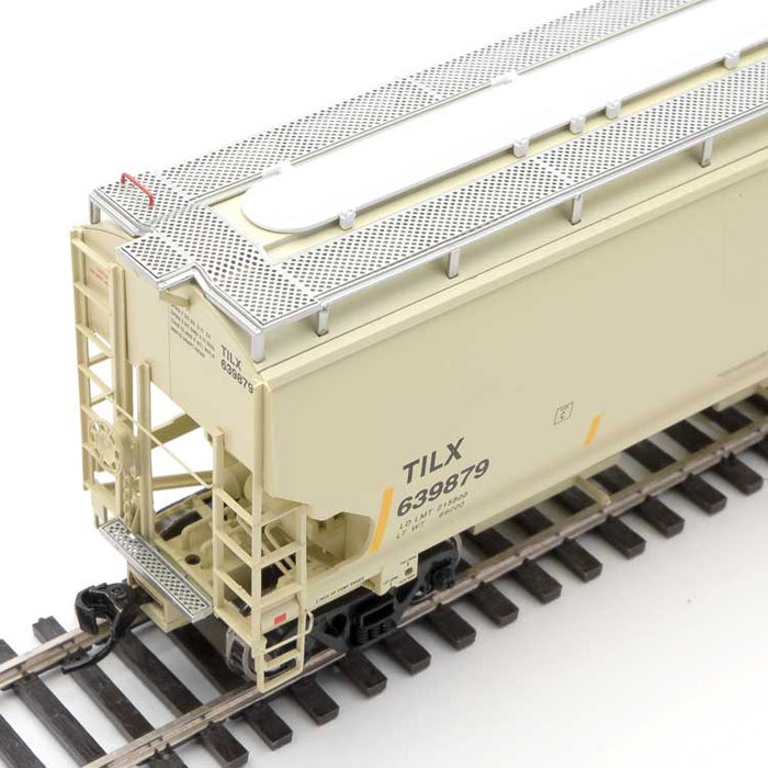 Walthers Proto 920-105869 HO Scale 67' Trinity 6351 4 Bay Hopper Vera Sun TILX 639879