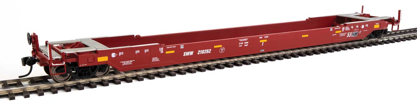 Walthers Proto 920-109041 HO Scale Rebuilt 53' Well Car St. Mary's West SMW 210252