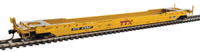 Walthers Proto 920-109046 HO Scale Rebuilt 53' All Purpose Well Car "Large Red Logo" TTX DTTX 470847