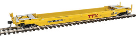 Walthers Proto 920-109124 HO Scale Rebuilt 40' Well Car TTX (New Logo) DTTX 457500