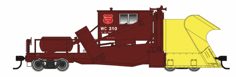 Walthers Proto 920-110132 Jordan Spreader Wisconsin Central WC 310