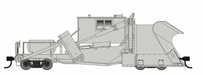 Walthers Proto 920-110133 Jordan Spreader Maintenance-of-Way - Gray