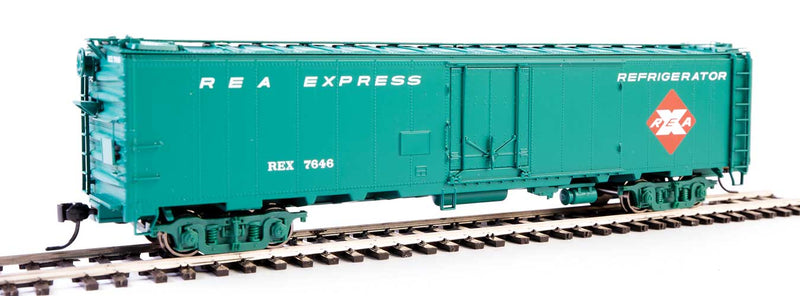 Walthers Proto 920-17324 HO Scale 50' Express Reefer Railway Express "Light Green" REX 7646