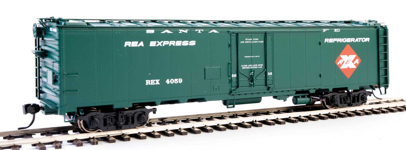 Walthers Proto 920-17327 HO Scale 50' Express Reefer Santa Fe REX 4059