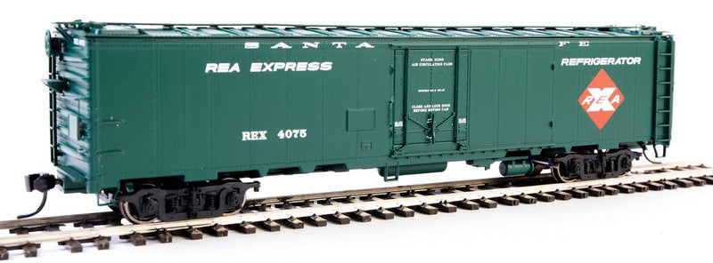 Walthers Proto 920-17329 HO Scale 50' Express Reefer Santa Fe REX 4075