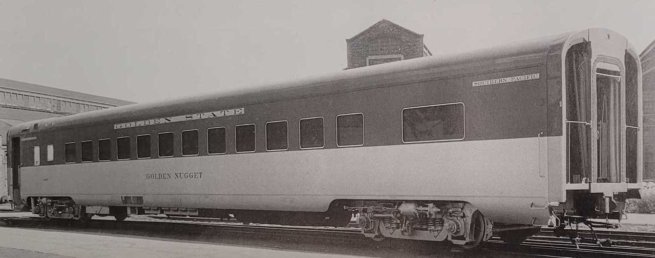 Walthers Proto 920-18914 HO Scale PS 83-C-2 Coach Stainless Southern Pacific Golden State SP 2401