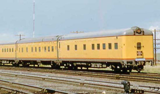 Walthers Proto 920-18923 HO Scale PS 10-6 Sleeper with Blunt End Southern Pacific Yellow SP 9043