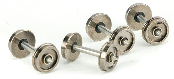 Walthers Proto 920-2302 HO Scale 36" Turned Metal Wheelsets with Metal Axles (12-Pack)