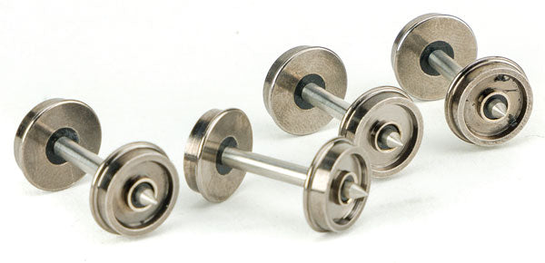 Walthers Proto 920-2305 HO Scale 36" Turned Metal Wheelsets with Metal Axles (100-Pack)