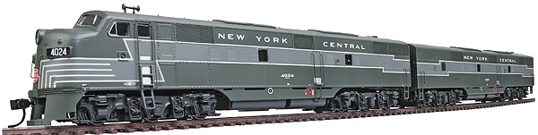 Walthers Proto 920-40993 HO Scale E7 AB Set Diesel New York Central Sound - USED