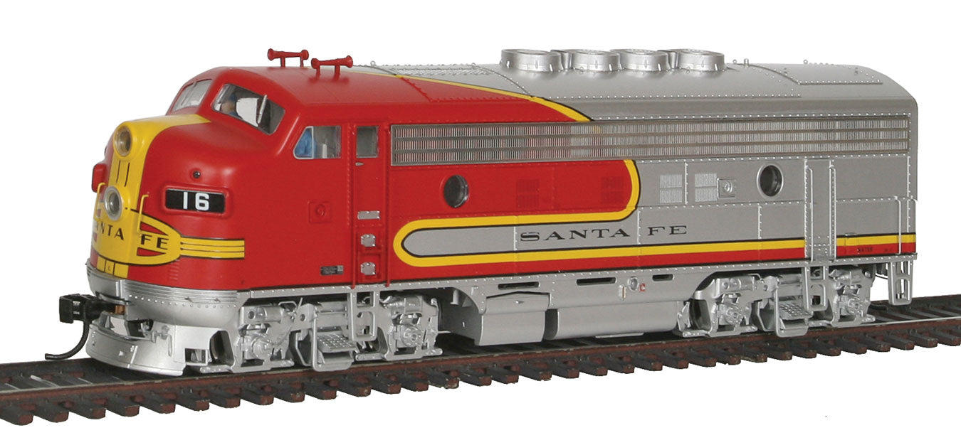 Walthers Proto 920-41274 HO Scale EMD F7 A-B Diesel Set Santa Fe ATSF 16L / 16A DCC Sound - Like New