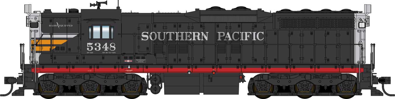 Walthers Proto 920-41712 HO Scale EMD SD9 Southern Pacific "Black Widow" SP 5371 DCC & Sound