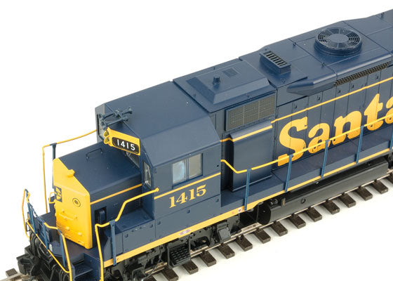 Walthers Proto 920-42151 HO Scale EMD GP35 Phase 2 Diesel Locomotive Santa Fe #1415 [DCC & Sound]