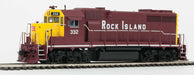 Walthers Proto 920-42172 HO Scale EMD Phase 2 GP35 Diesel Locomotive Rock Island RI 332 DCC Sound -