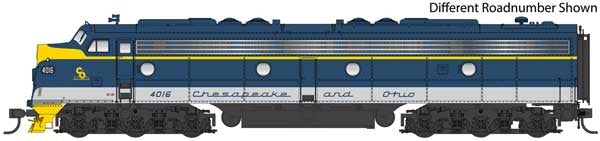 Walthers 920-42363 HO EMD E8A Diesel George Washington C&O 4029 DCC-Sound
