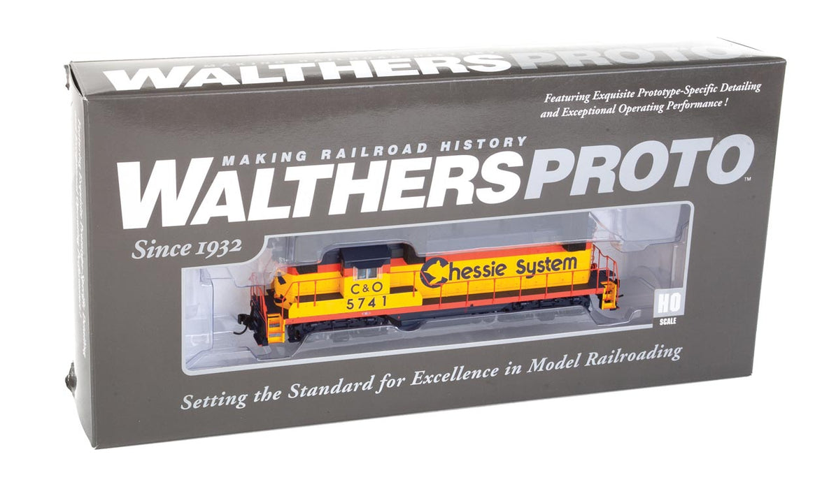 Walthers Proto 920-42402 HO Scale EMD GP7 Chessie System C&O 5741 DCC and Sound