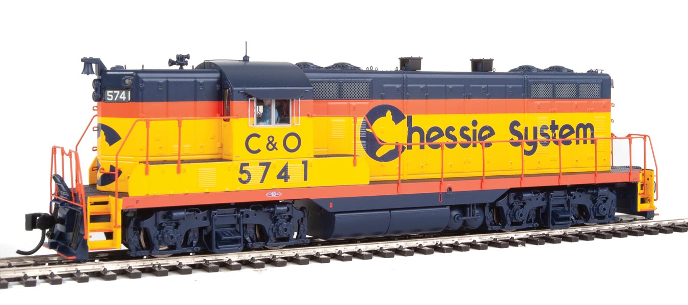Walthers Proto 920-42402 HO Scale EMD GP7 Chessie System C&O 5741 DCC and Sound