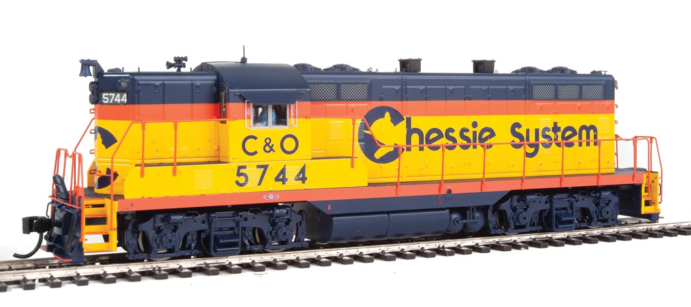 Walthers Proto 920-42403 HO Scale EMD GP7 Chessie System C&O 5744 DCC and Sound