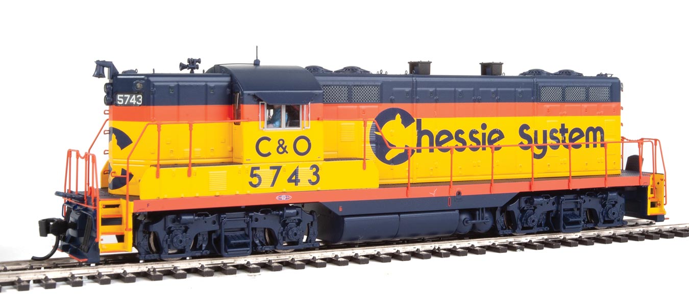Walthers Proto 920-49402 HO Scale EMD GP7 Chessie System C&O 5743