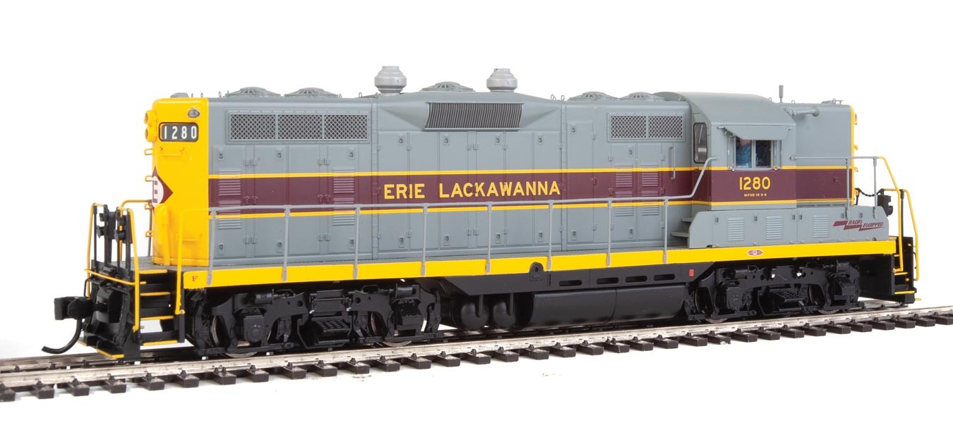 Walthers Proto 920-42407 HO Scale EMD GP7 Erie Lackawanna EL 1280 DCC Sound