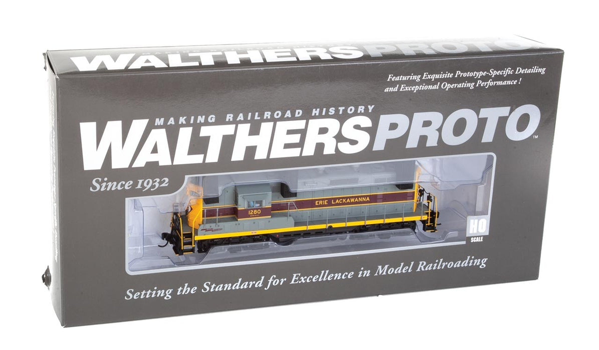 Walthers Proto 920-42407 HO Scale EMD GP7 Erie Lackawanna EL 1280 DCC Sound