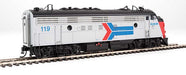 Walthers Proto 920-42515 HO Scale EMD FP7 Diesel Amtrak Phase I AMTK 119 DCC Sound