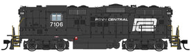 Walthers Proto 920-42707 HO Scale EMD GP9 Phase II Penn Central PC 7106 DCC Sound 