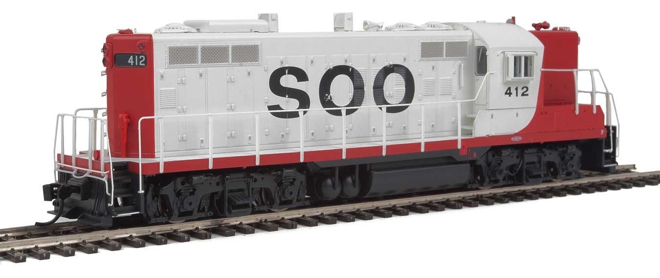 Walthers Proto 920-42709 HO Scale EMD GP9 Phase II SOO Line 412 DCC Sound - Like New USED