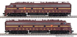 Walthers Proto 920-42900 HO Scale EMD E8A-A Diesel Pennsylvania Single Stripe PRR 5705A/5763A Sound