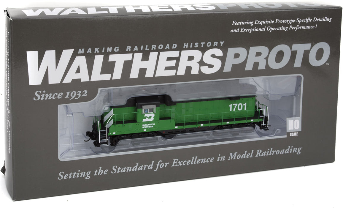 Walthers Proto 920-47874 HO Scale EMD GP9 Burlington Northern BN 1701