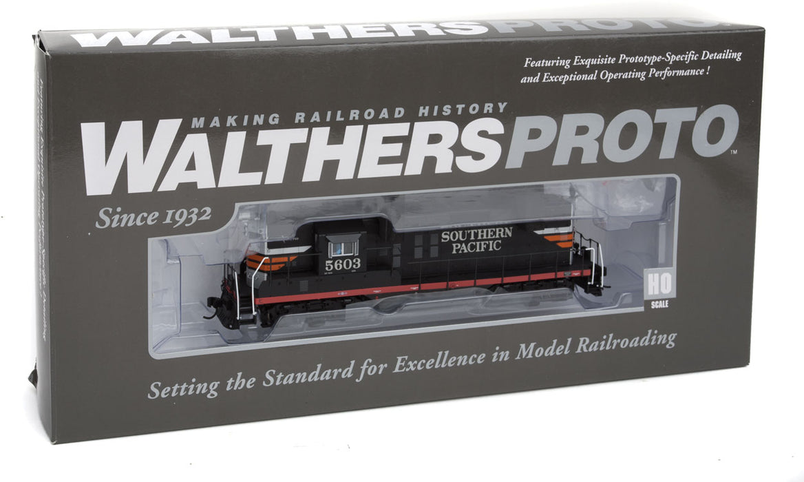 Walthers Proto 920-47881 HO Scale EMD GP9 Southern Pacific Black Widow SP 5603