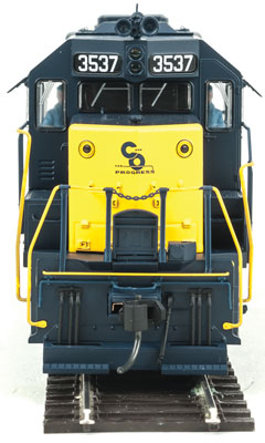 Walthers Proto 920-49154 HO Scale EMD GP35 Phase 2 Diesel Locomotive Chesapeake & Ohio C&O #3537
