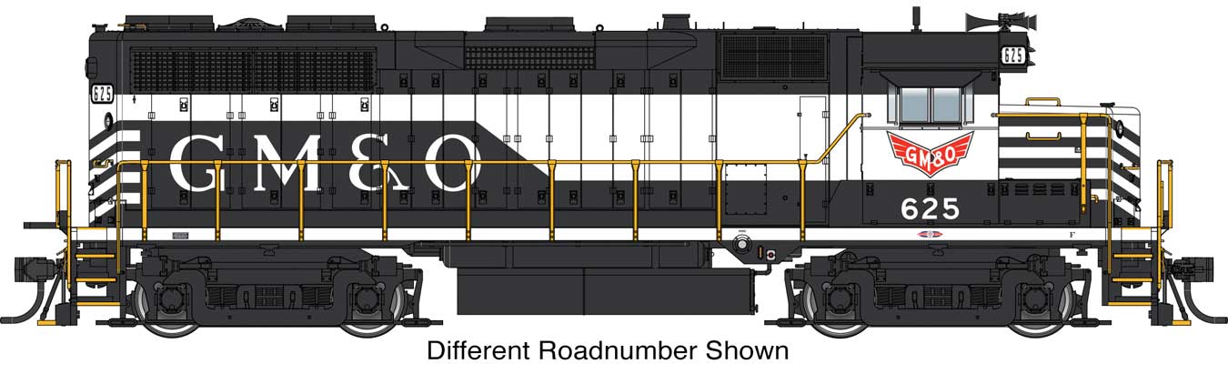 Walthers Proto 920-49182 HO Scale EMD Phase 1 GP35 Diesel GM&O 630