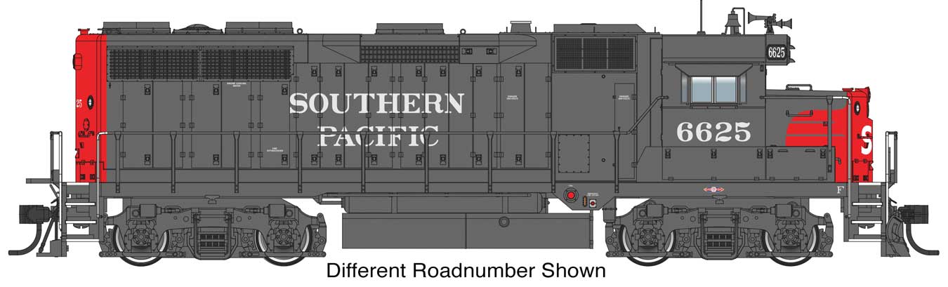 Walthers Proto 920-49187 HO Scale EMD Phase 1 GP35 Diesel Southern Pacific SP 6636