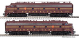 Walthers Proto 920-49900 HO Scale EMD E8A-A Diesel Pennsylvania (EP-22 Single Stripe) PRR 5798A/5715