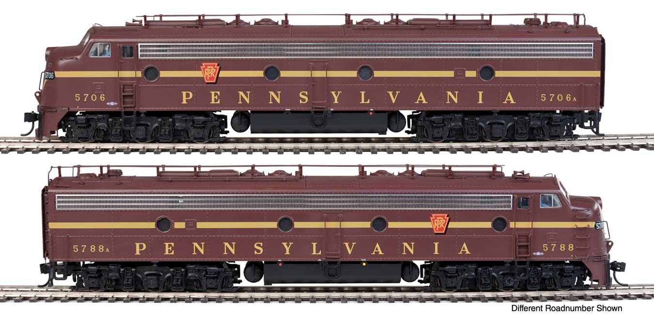 Walthers Proto 920-49901 HO Scale EMD E8A-A Diesel Pennsylvania (EP-22 Single Stripe) PRR 5761A/5769