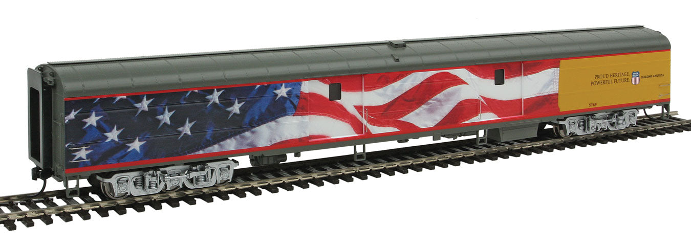 Walthers Proto 920-9200 85' ACF Baggage Car Union Pacific Flag UP 5769