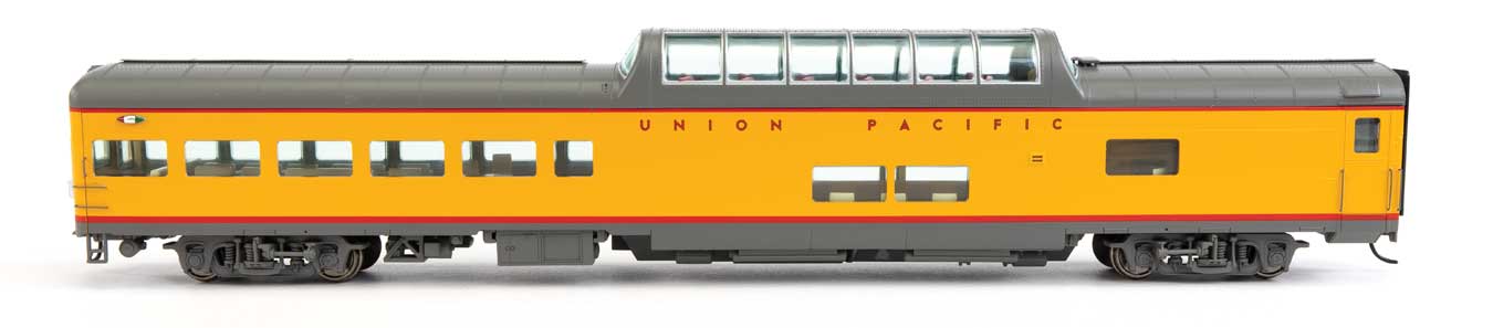 Walthers Proto 920-9237 HO Scale 85' ACF Dome Lounge Union Pacific UP City of Portland (Lights)