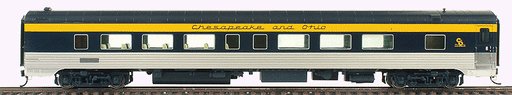 Walthers Proto 920-9364 HO Scale PS Diner Coach C&O Pere Marquette - Like New USED