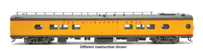 Walthers Proto 920-9806 HO Scale 85' 26 Seat Tap Lounge Milwaukee Road with Decals