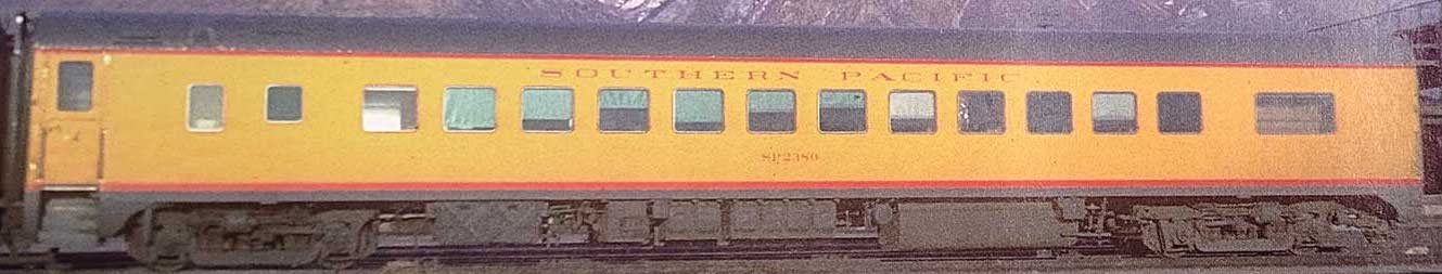 Walthers Proto 920-9823 HO Scale City of San Francisco 85' PS 83-C-2 Coach Southern Pacific SP 2379