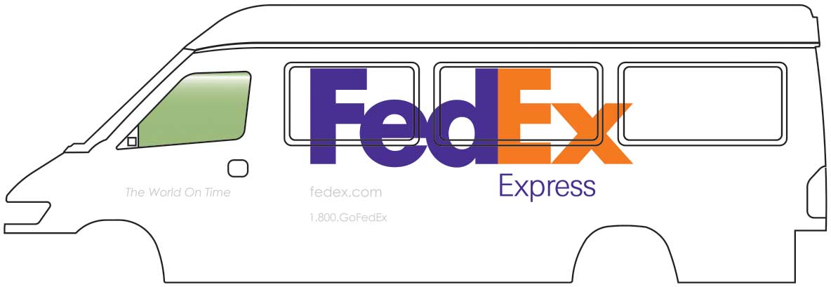 Walthers SceneMaster 949-12203 HO Scale (1:87) Delivery Van FedEx