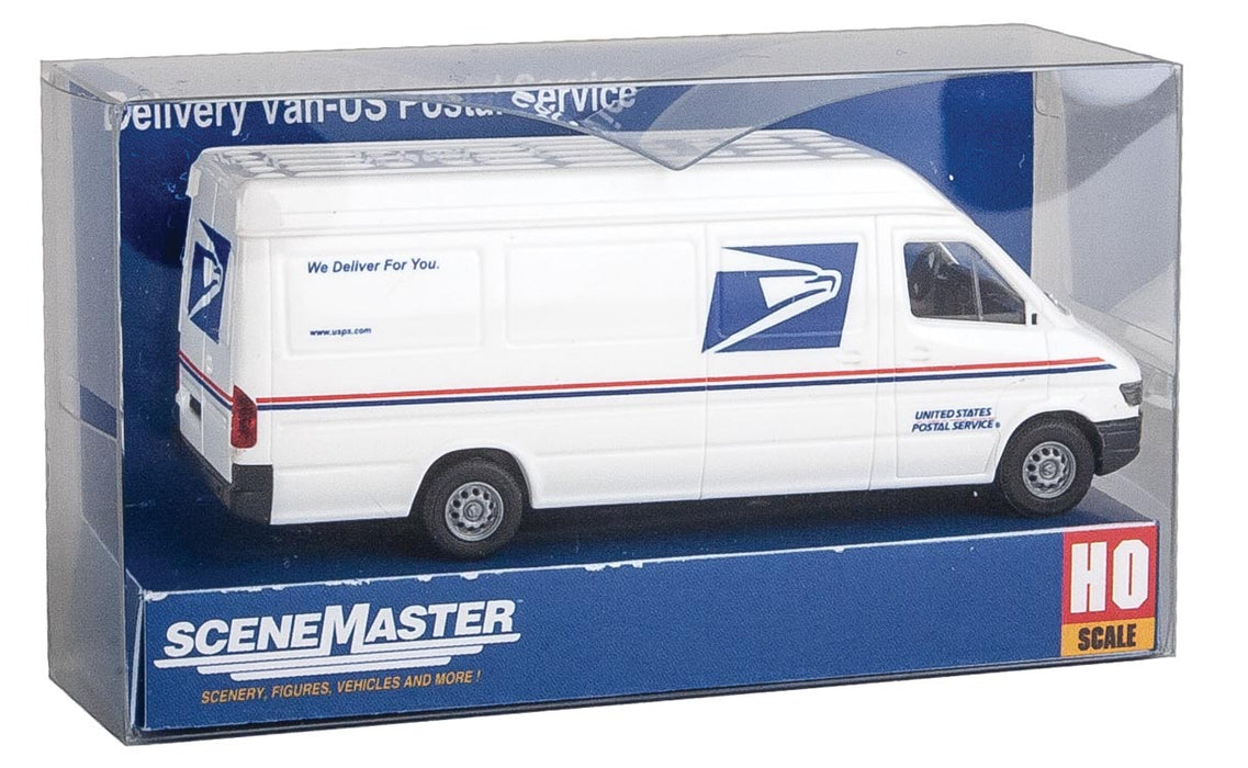 Walthers SceneMaster 949-12208 HO Scale (1:87) Delivery Van USPS US Postal Service