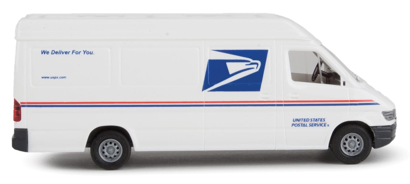 Delivery Vehicles Usps New Vans Walthers SceneMaster 949-12208 HO